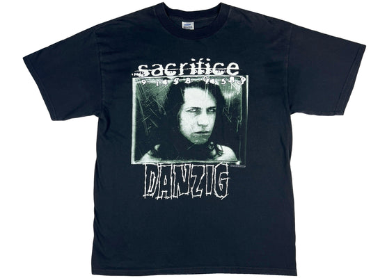 Vintage Danzig 'Sacrifice' T-Shirt 90s y2k Misfits Metal