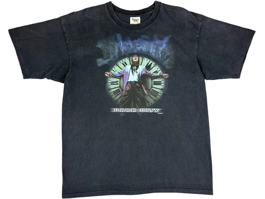 Vintage Dark City Movie Black T-Shirt 90s Sci-Fi Science Fiction Noir FIlm 90s 