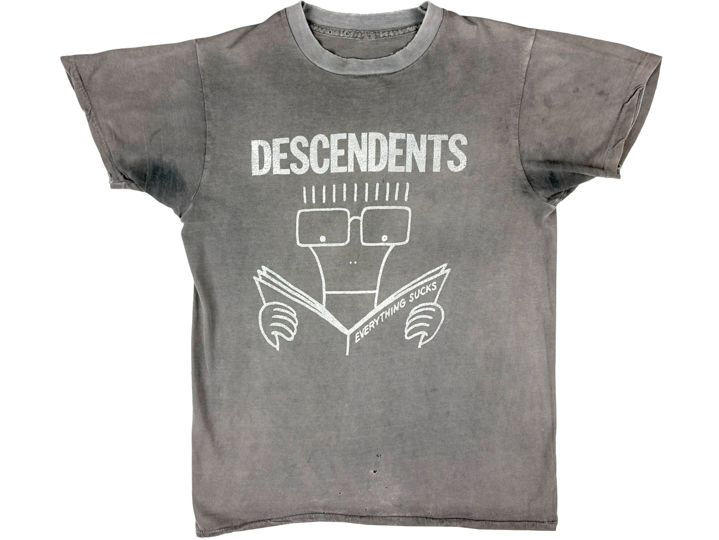 Vintage Descendents Everything Sucks Faded T-Shirt Punk Rock 80s 90s Music 