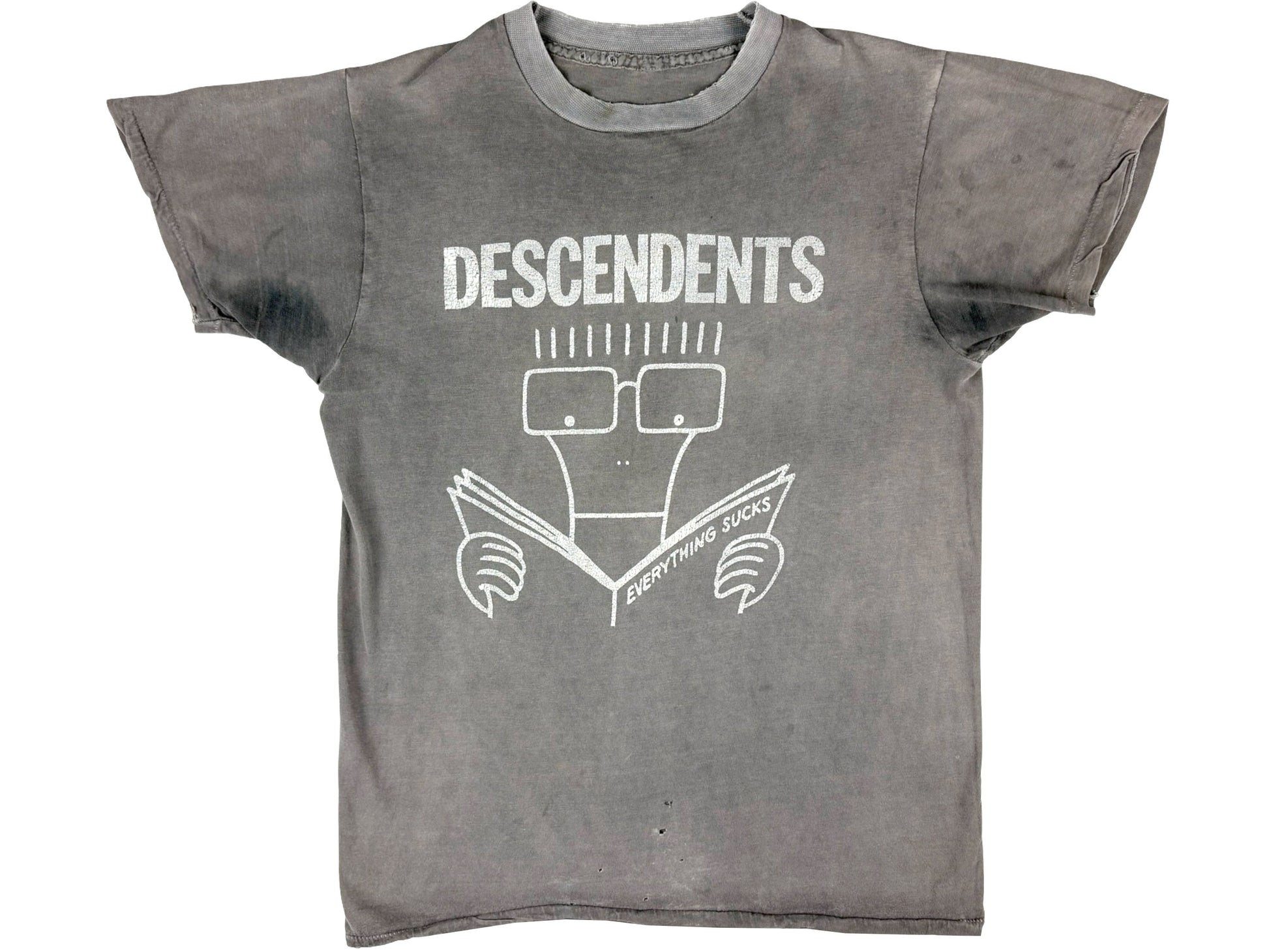 Vintage Descendents Everything Sucks Faded T-Shirt Punk Rock 80s 90s Music 