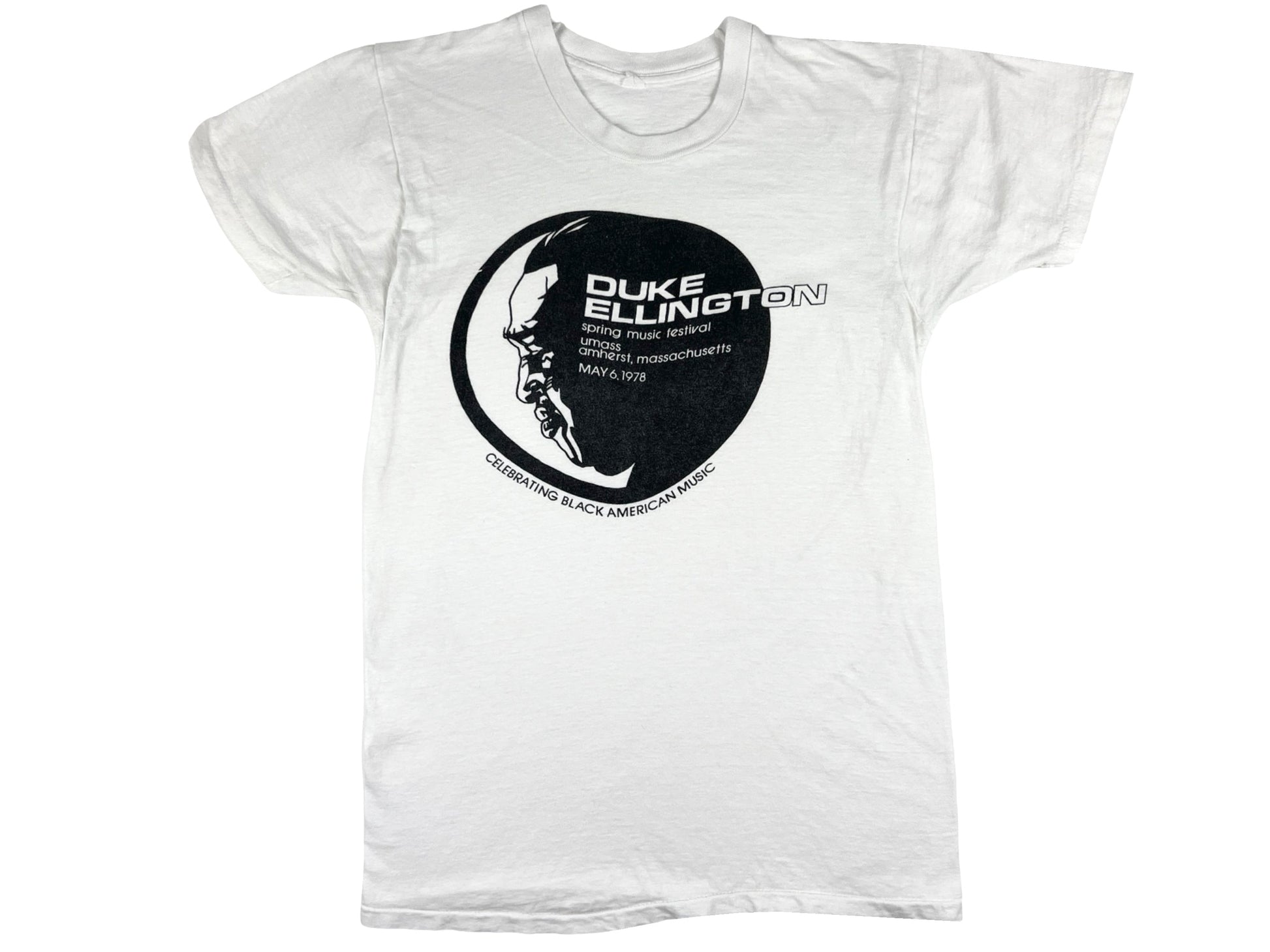 Vintage Duke Ellington Spring Music Festival 1978 White T-Shirt