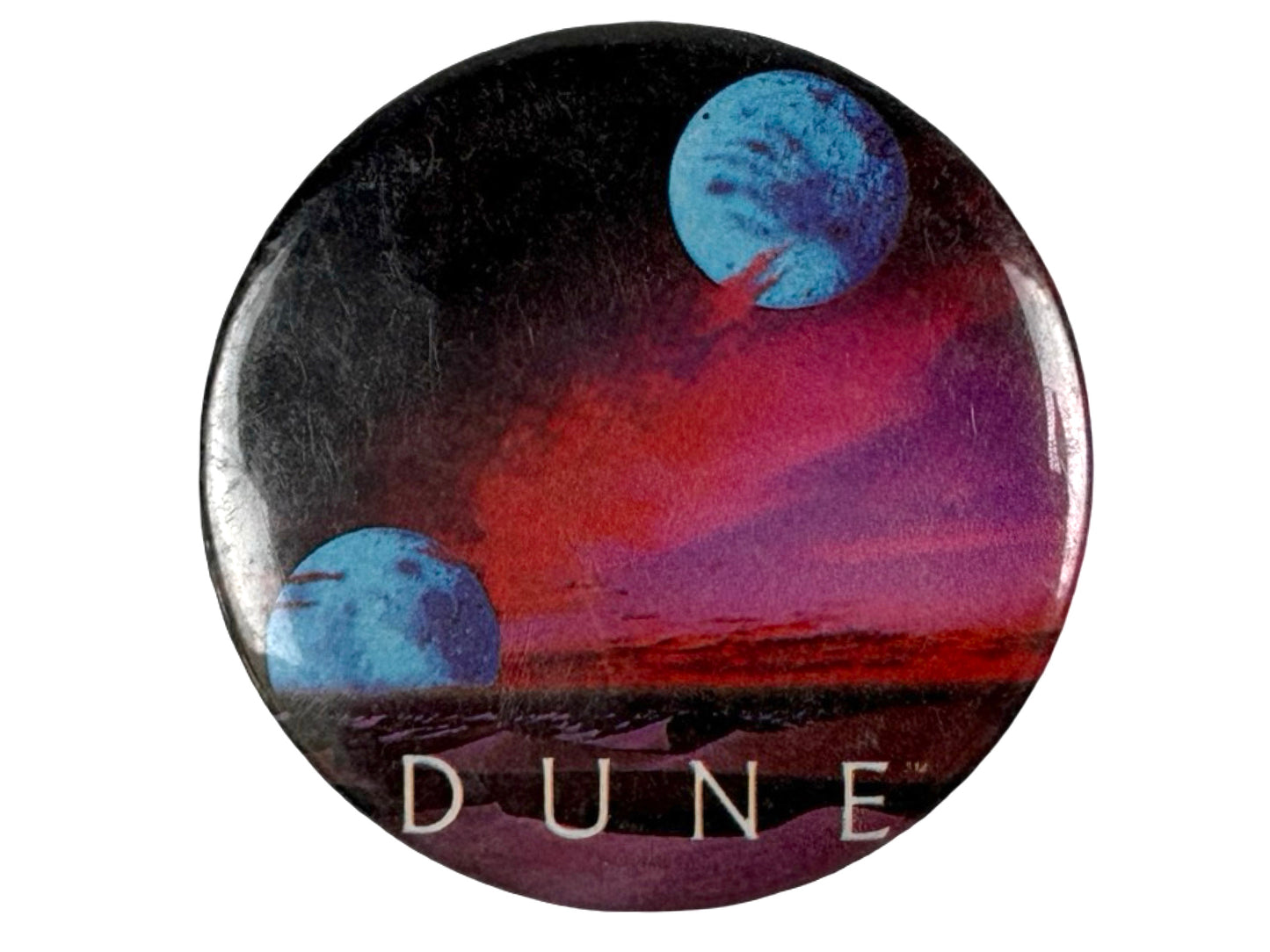 Vintage Dune Arakis Movie Pin Promo 80s Sci-Fi Science Fiction David Lynch