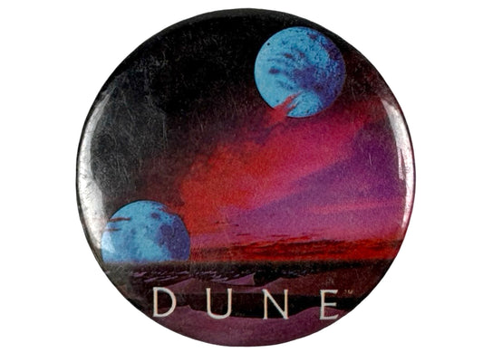 Vintage Dune Arakis Movie Pin Promo 80s Sci-Fi Science Fiction David Lynch