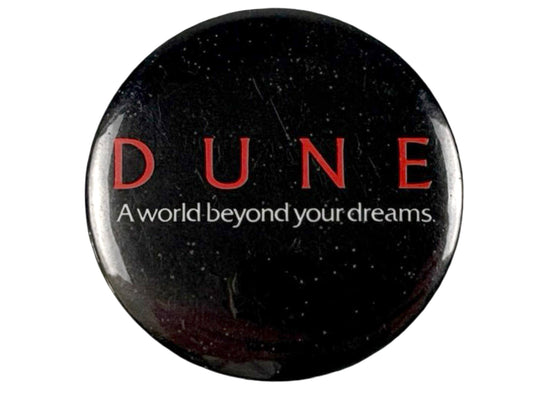 Vintage Dune Movie Pin 80s Sci-Fi Science Fiction