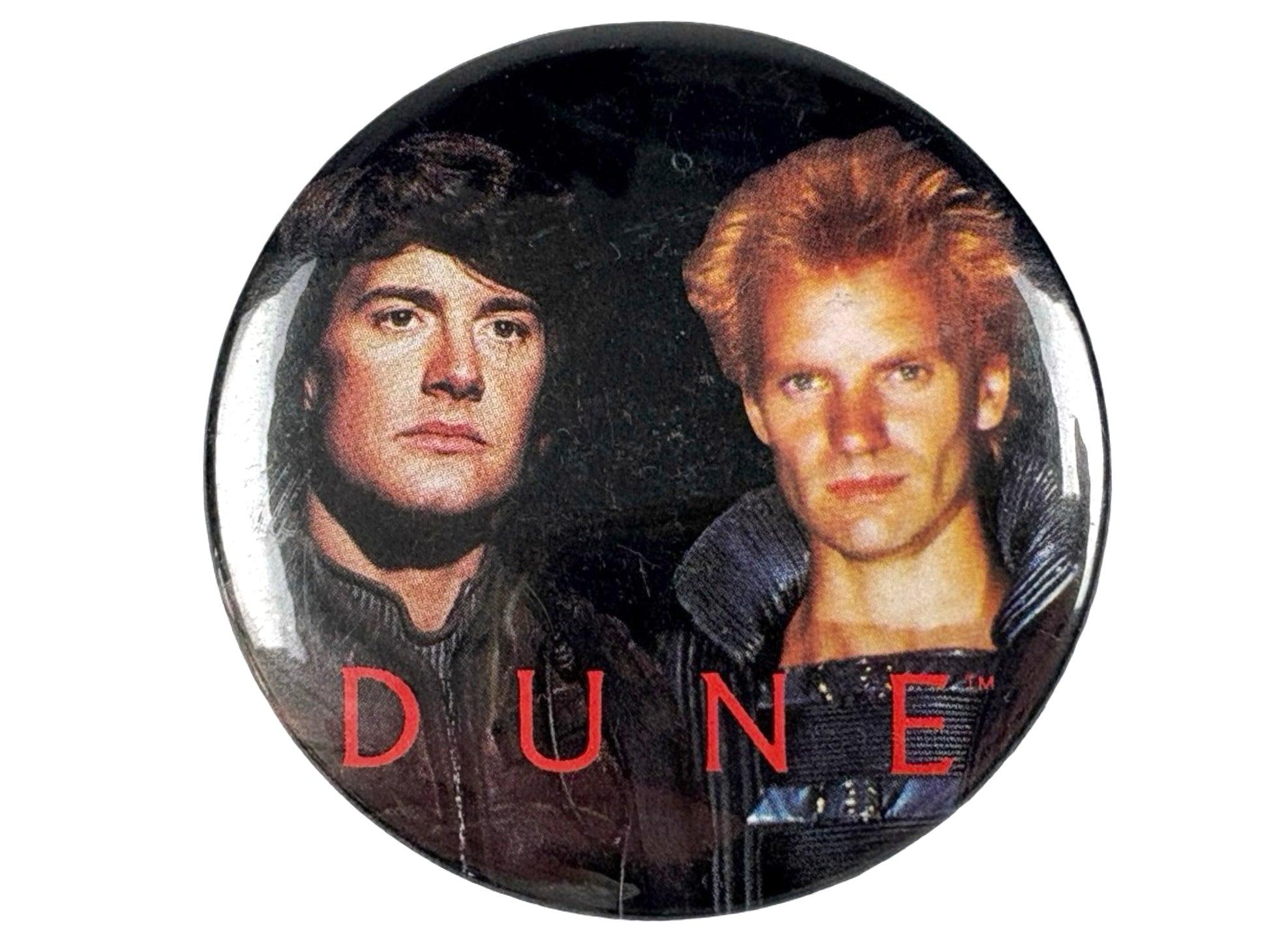 Vintage Dune Paul & Feyd Pin Movie 80s Promo Sci-Fi Science Fiction Framk Herbert David Lynch