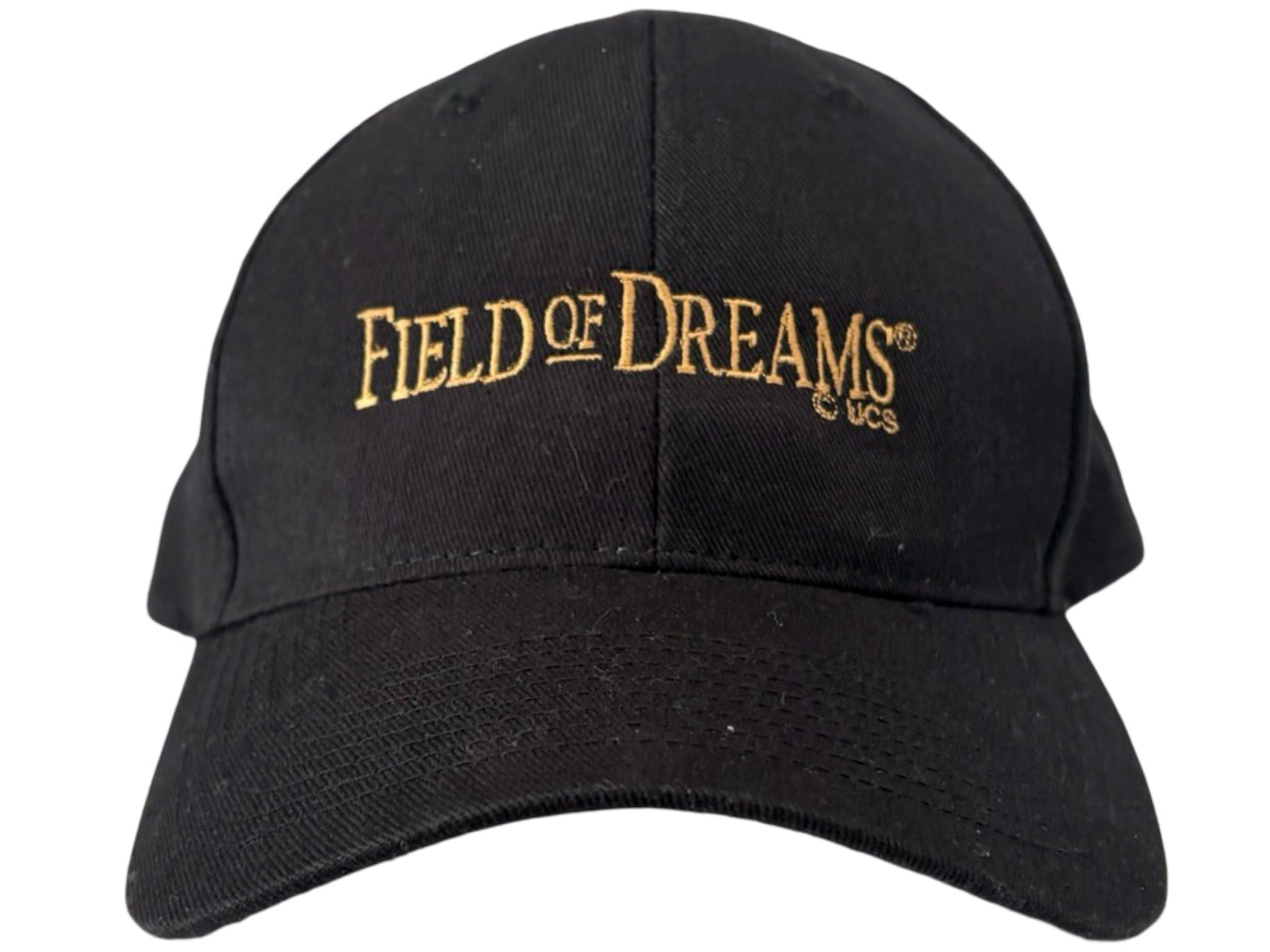 Vintage Field Of Dreams Movie Snapback Black Embroidered Baseball Hat