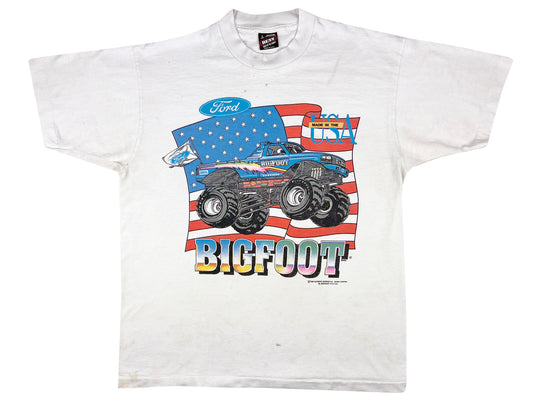 Vintage Ford Big Foot Monster Truck White T-Shirt