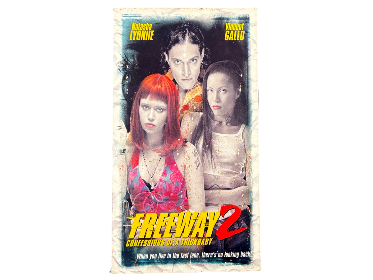 Vintage Freeway 2 VHS Natasha Lyonne Vincent Gallo 90s y2k Confessions of a Trickbaby