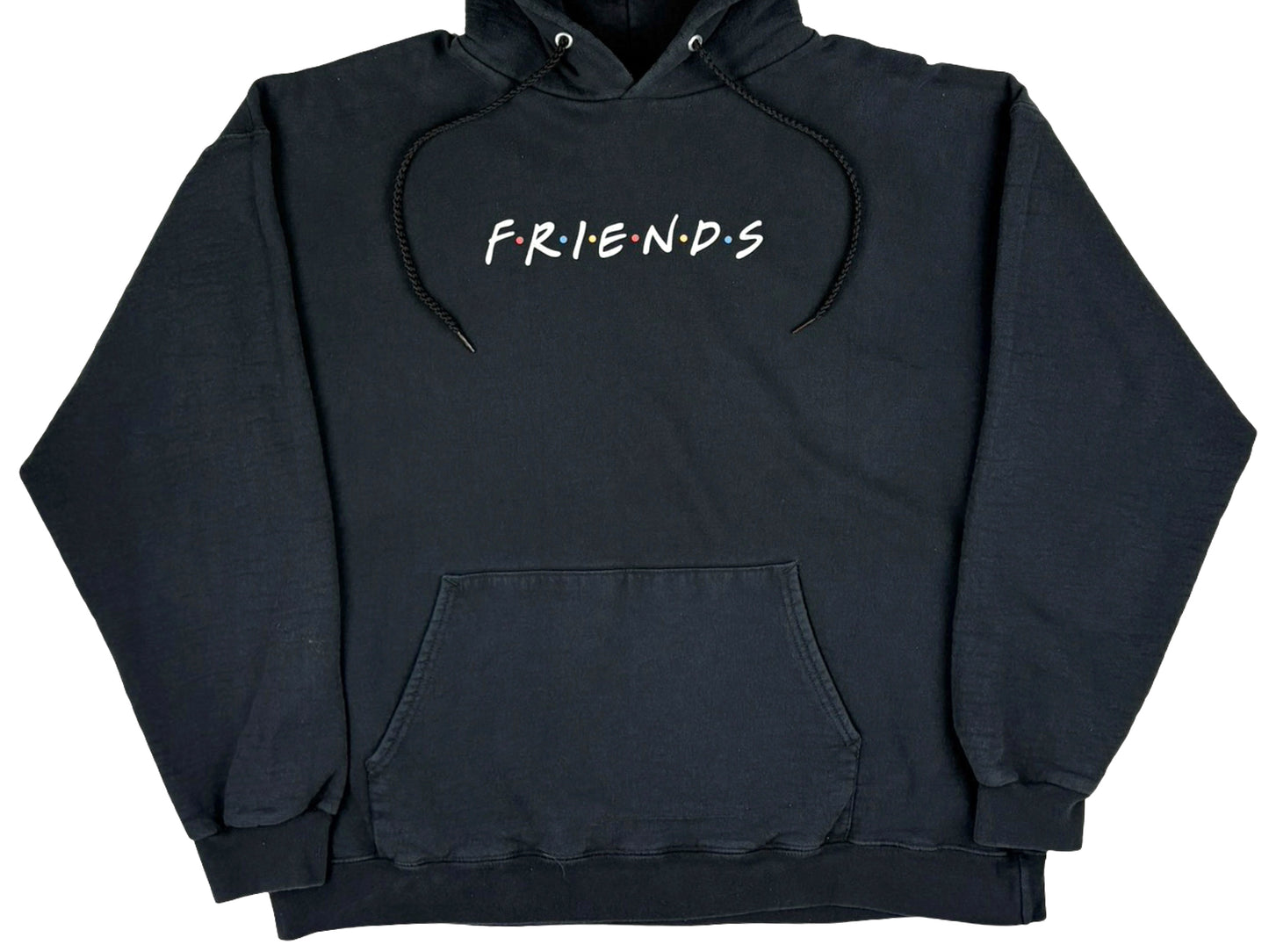 Vintage Friends TV Show black Hoodie 90s nbc comedy