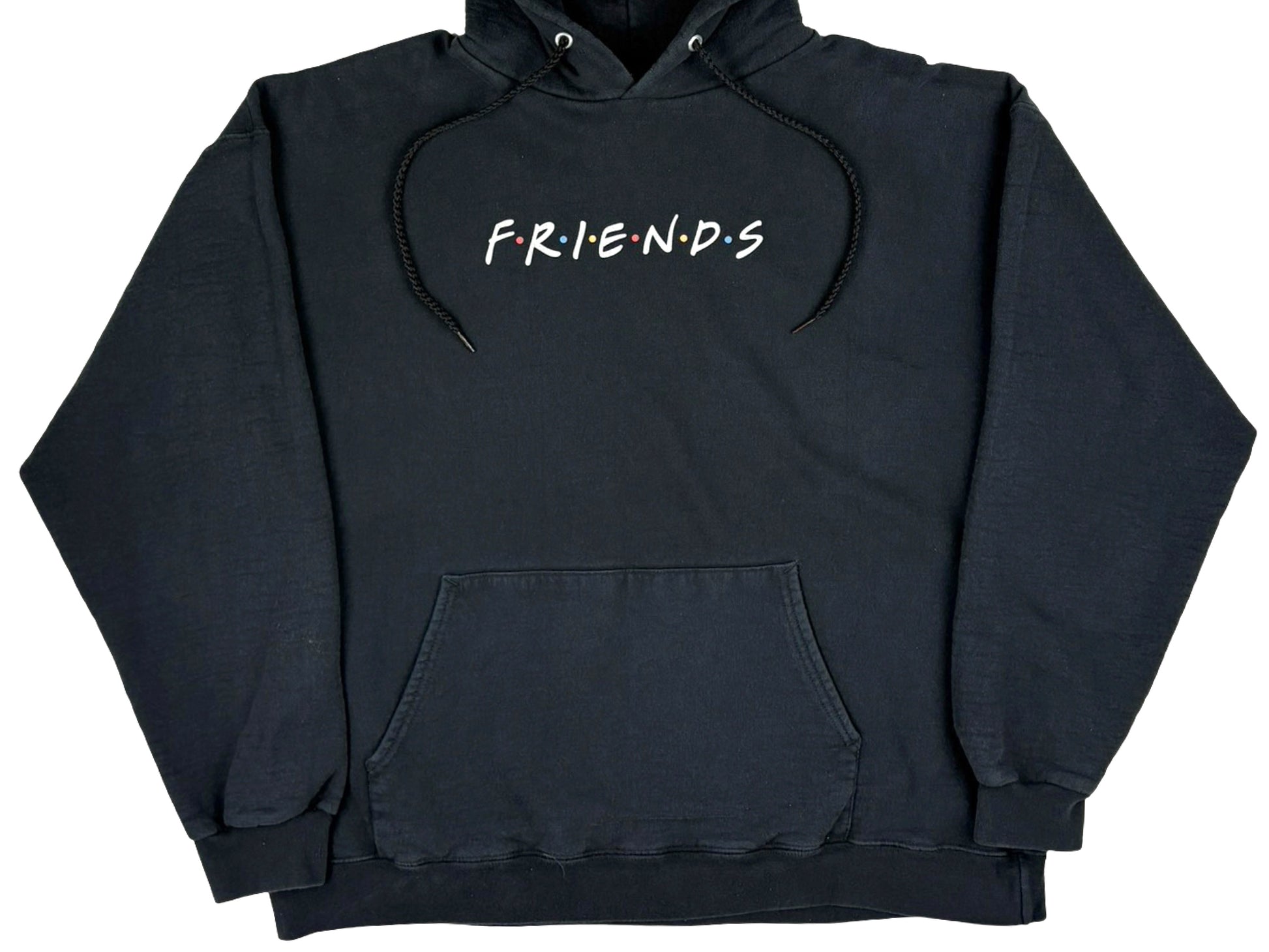 Vintage Friends TV Show black Hoodie 90s nbc comedy