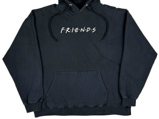 Vintage Friends TV Show black Hoodie 90s nbc comedy