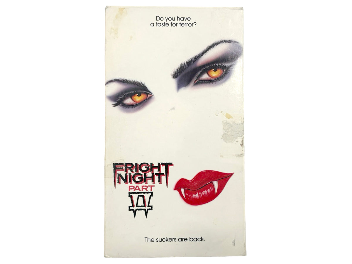 Vintage Fright Night Part II VHS Horro Video