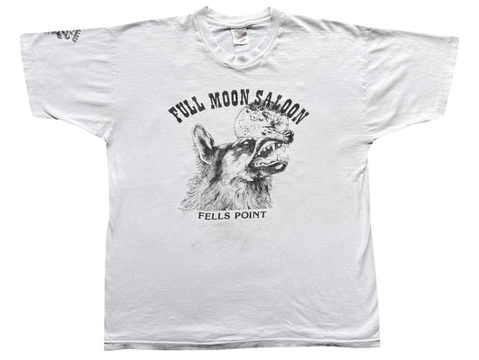 Vintage Full Moon Saloon Fells Point grey T-Shirt