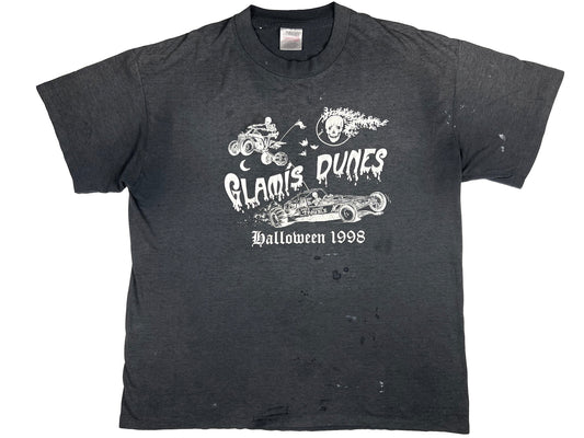 Vintage Glamis Dunes Halloween 1998 Black T-Shirt 90s