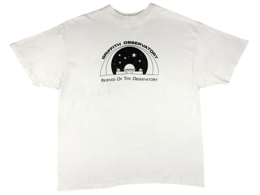 Vintage Griffith Observatory White T-Shirt LA Los Angeles California 80s 90s