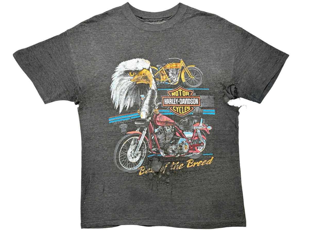 Vintage Harley-Davidson Motorcycles Best of the Breed Threadbare T-Shirt