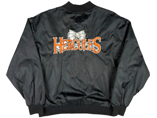 Vintage Hercules TV Show Embroidered Black Jacket 90s 