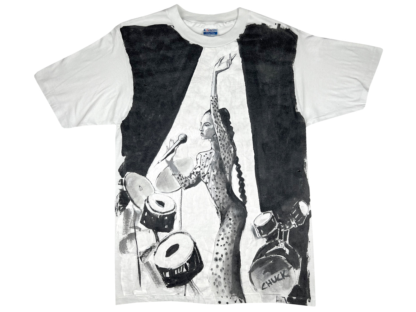 Vintage Sade Hand Painted T-Shirt