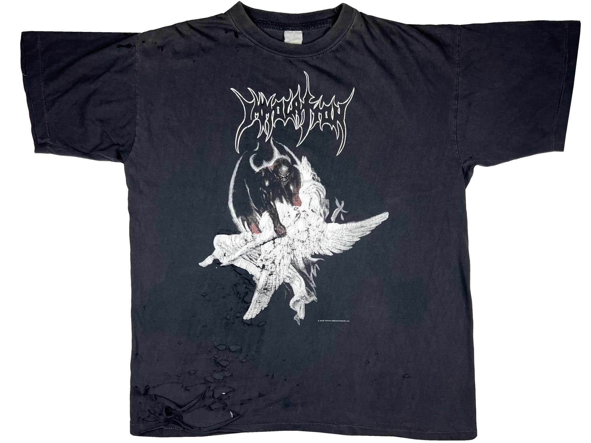 Vintage Immolation 'The Dawn Has Come' 1991 T-Shirt