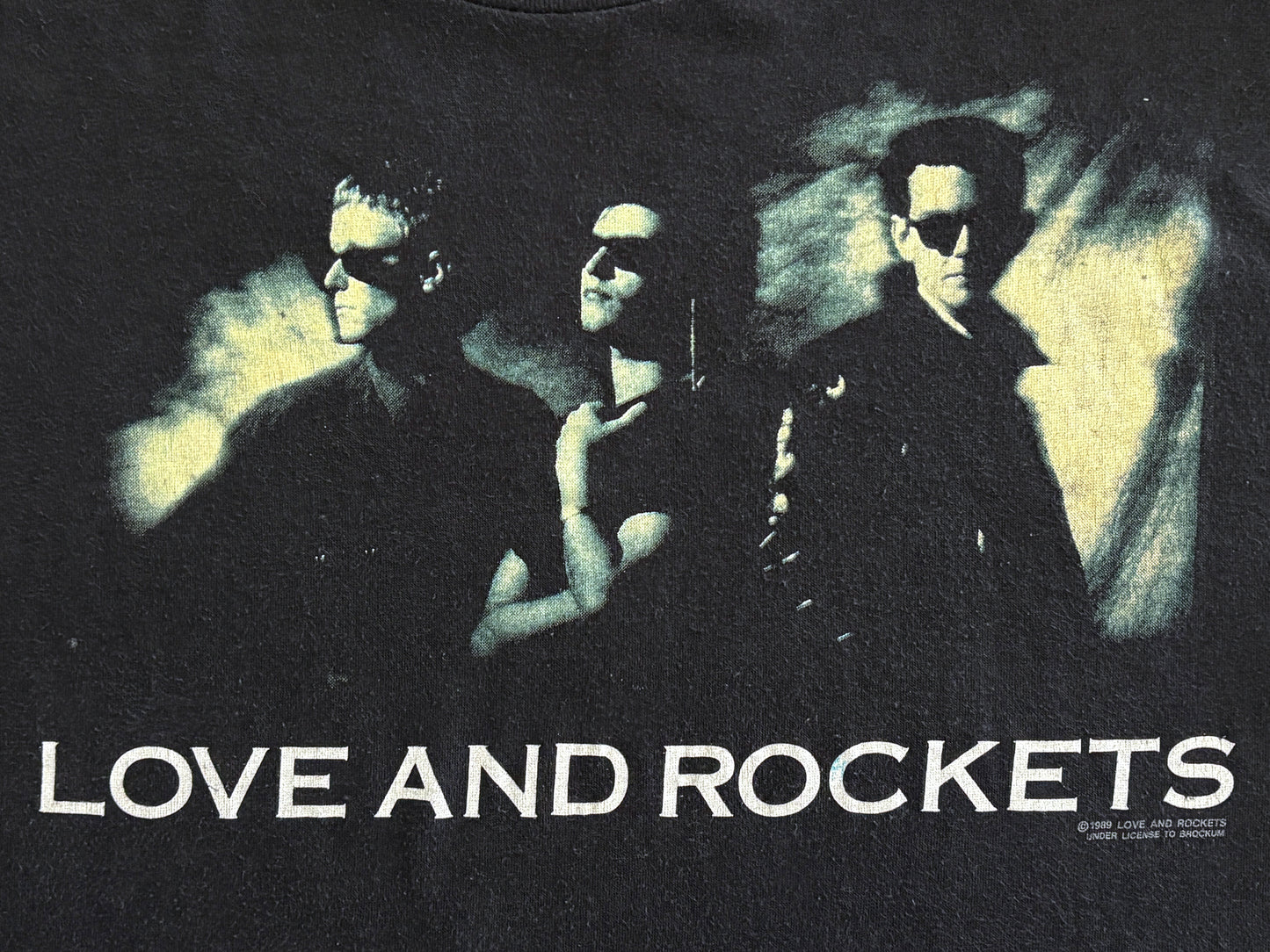 Love And Rockets 1989 Tour T-Shirt