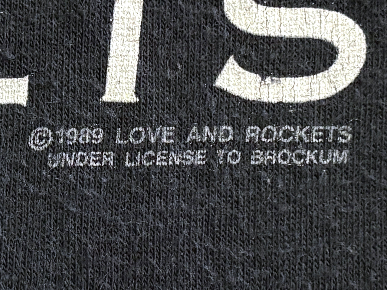 Love And Rockets 1989 Tour T-Shirt