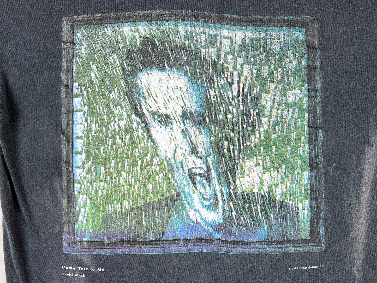 Peter Gabriel 'Come Talk To Me' T-Shirt