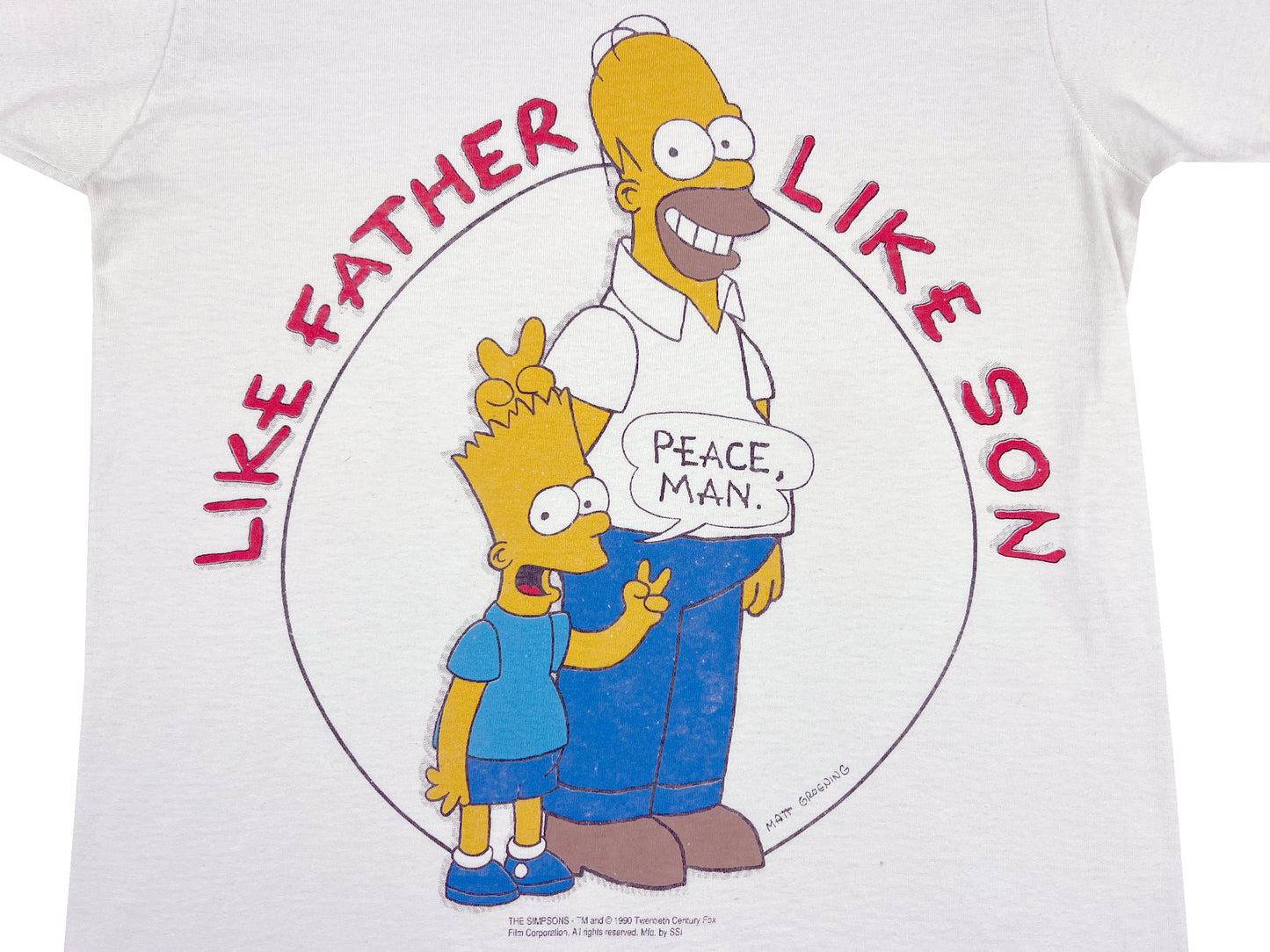 The Simpsons 'Like Father Like Son' T-Shirt
