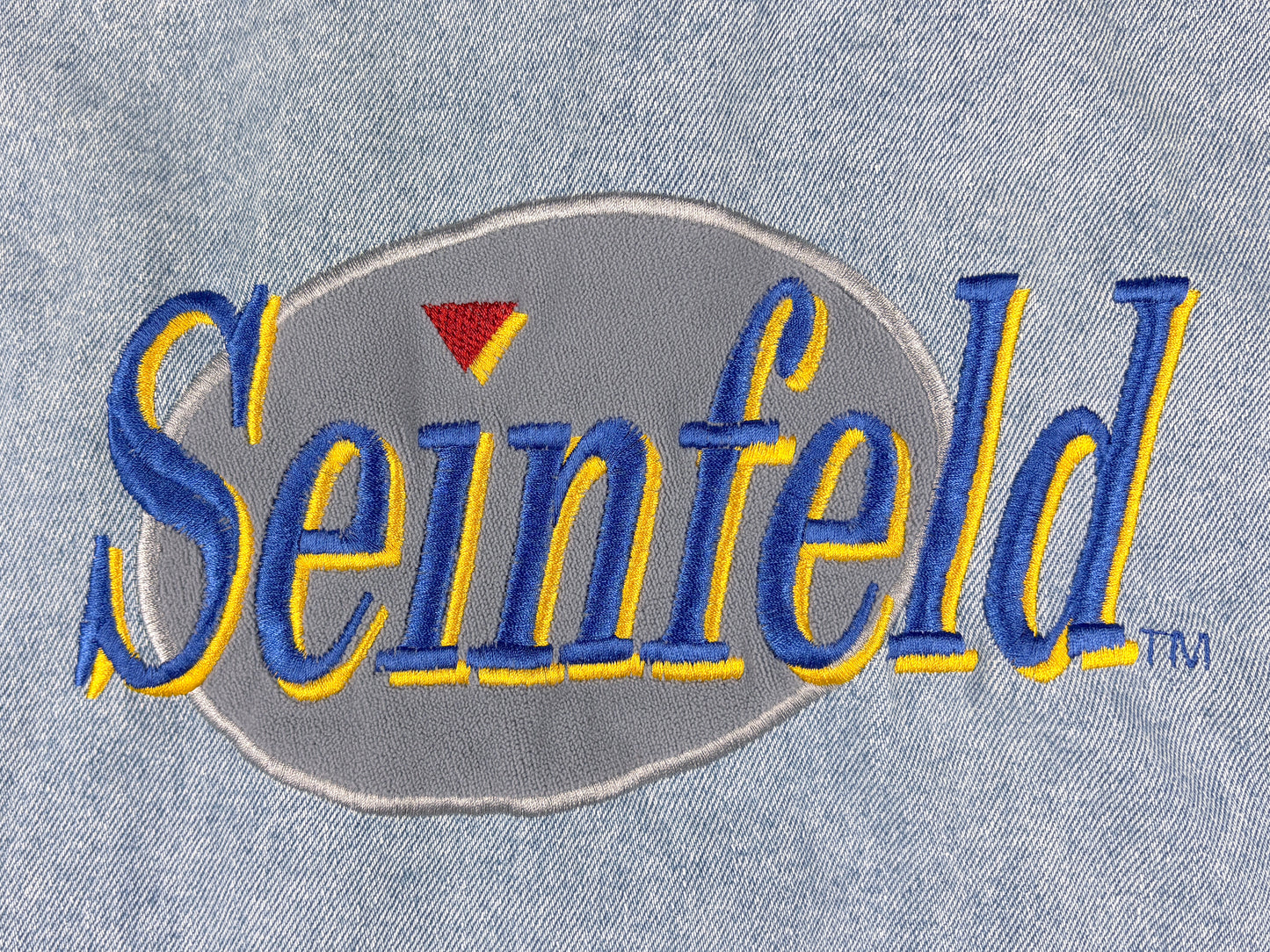 Seinfeld Embroidered Denim Jacket