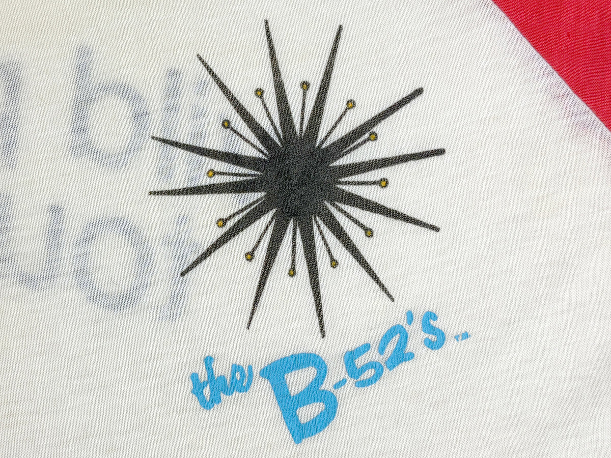 The B-52's 'Wild Planet' 1980 Tour Raglan T-Shirt