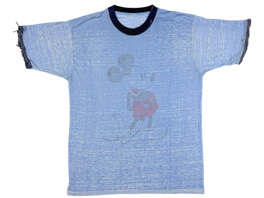 Mickey Mouse Threadbare Ringer T-Shirt