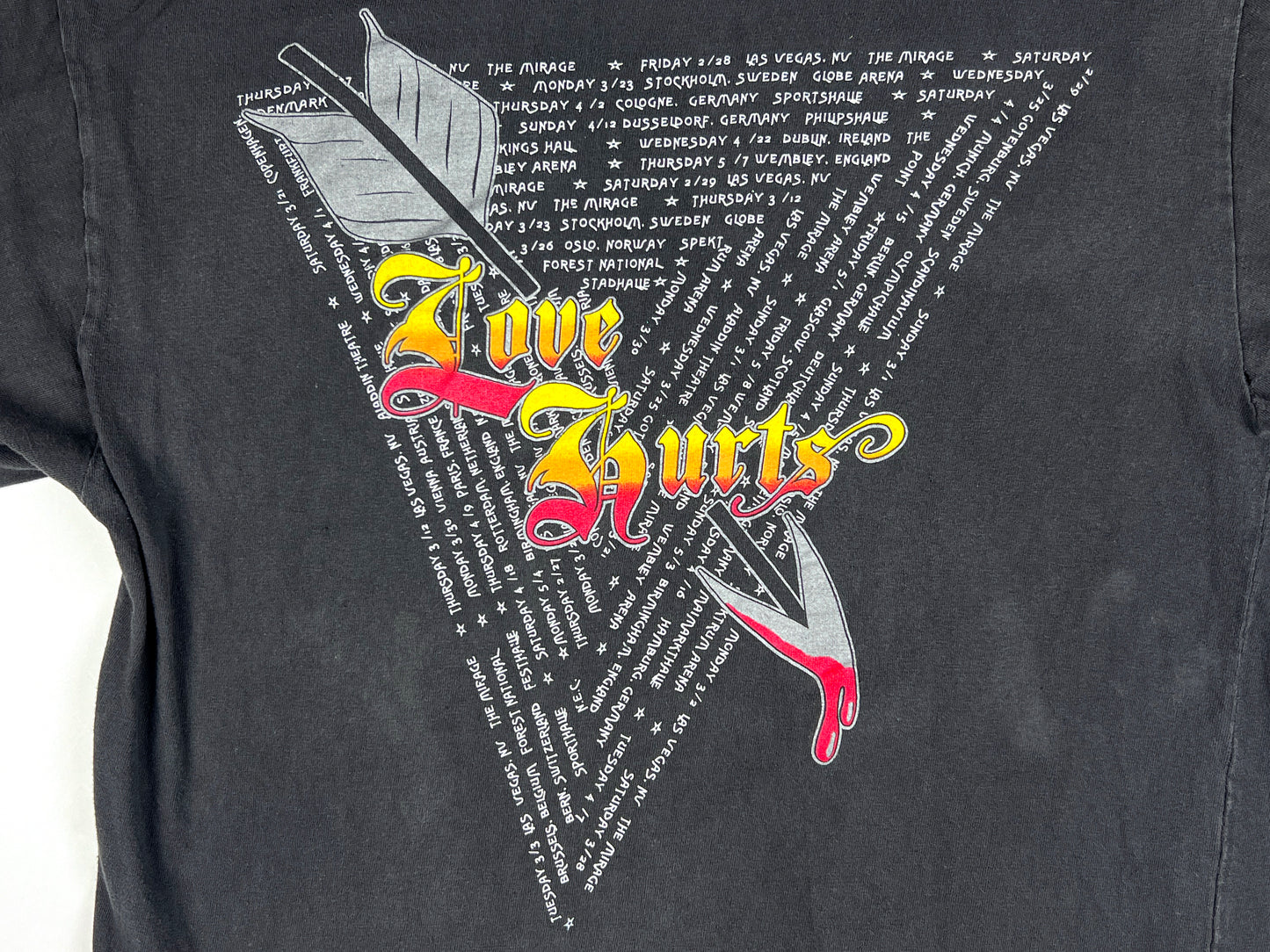Cher 'Love Hurts' Tour T-Shirt