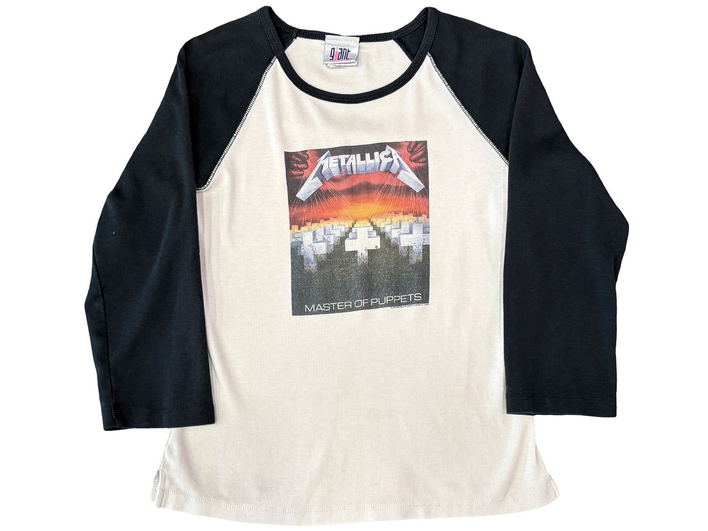 Metallica 'Master Of Puppets' Raglan T-Shirt