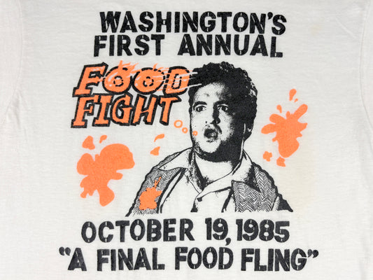 Washington First Annual Food Fight 1985 T-Shirt