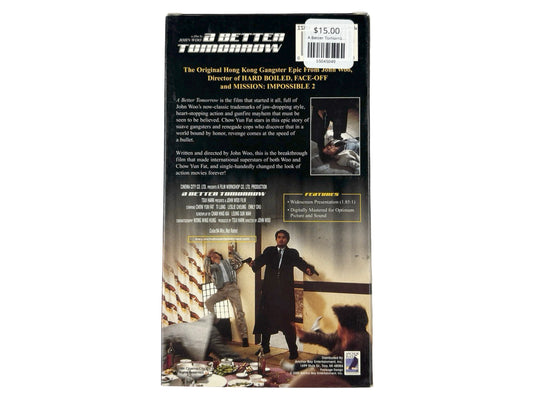 A Better Tomorrow VHS
