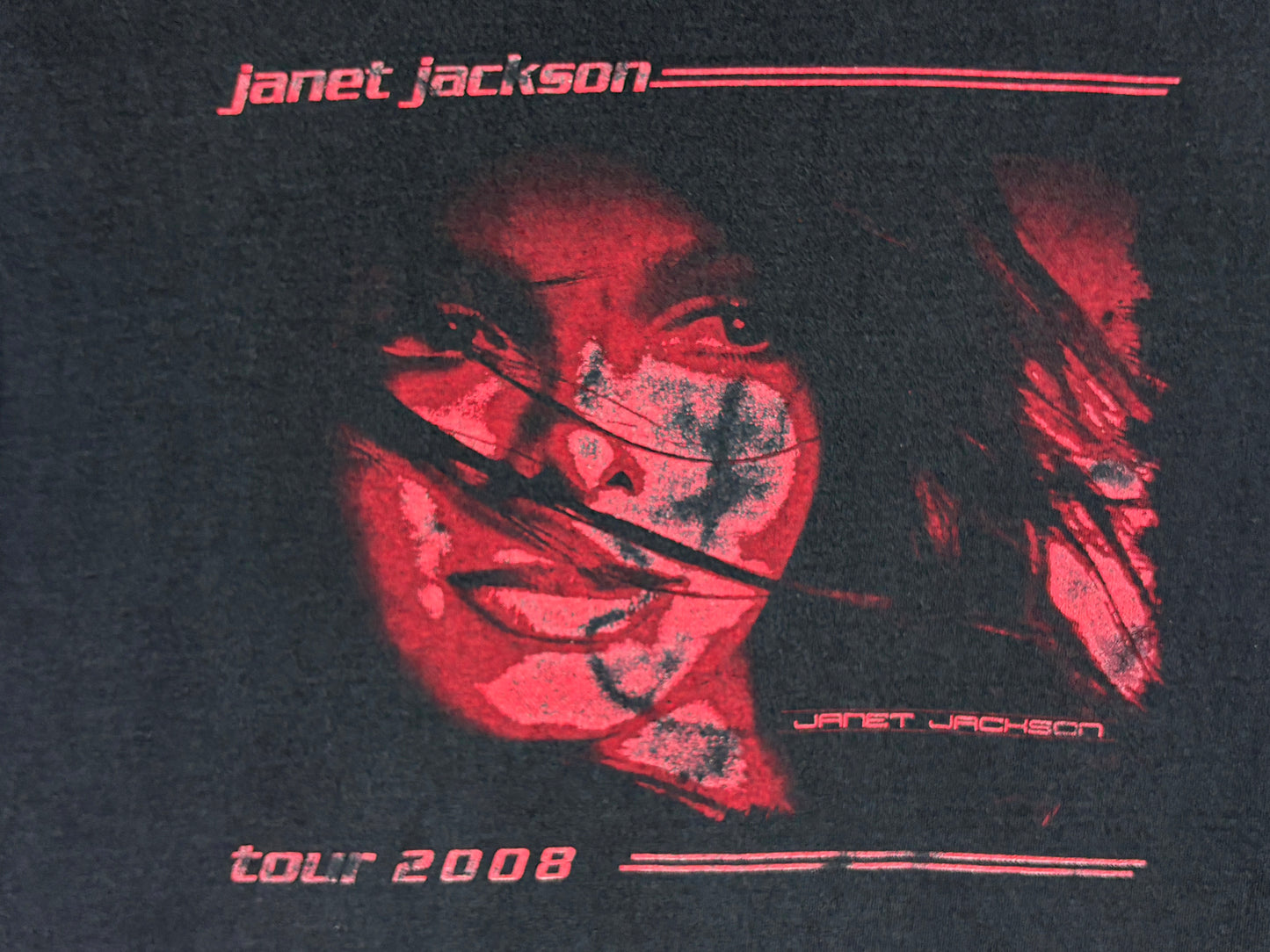 Janet Jackson 2008 Tour T-Shirt