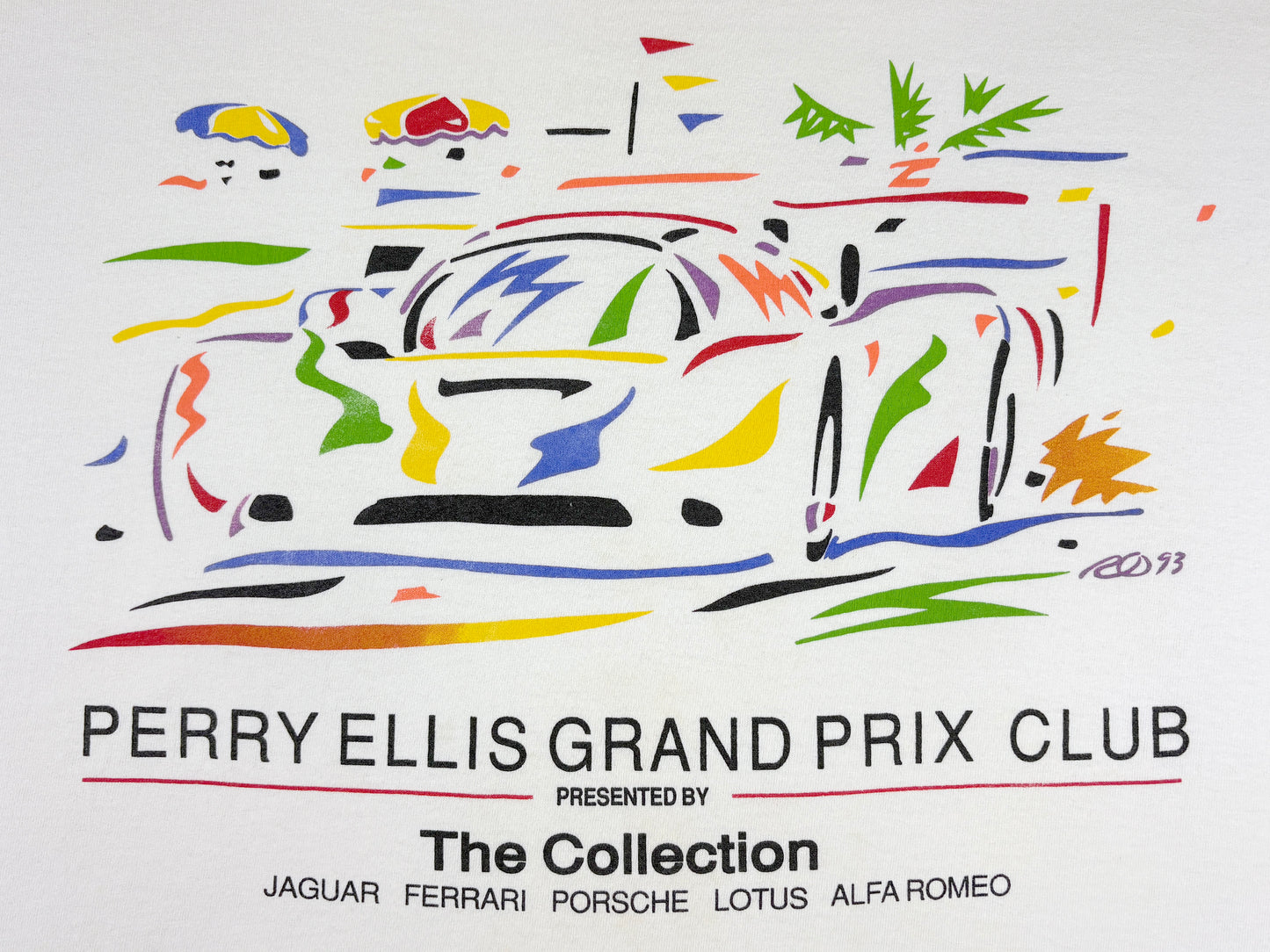 Perry Ellis Grand Prix 1993 T-Shirt
