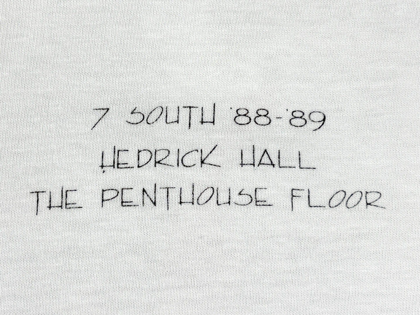 Patrick Nagel Style Hedrick Hall UCLA 1989 T-Shirt
