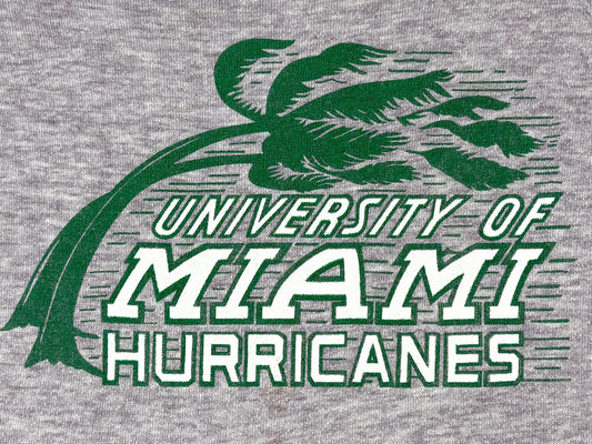University of Miami Hurricanes Tri-Blend Sweatshirt