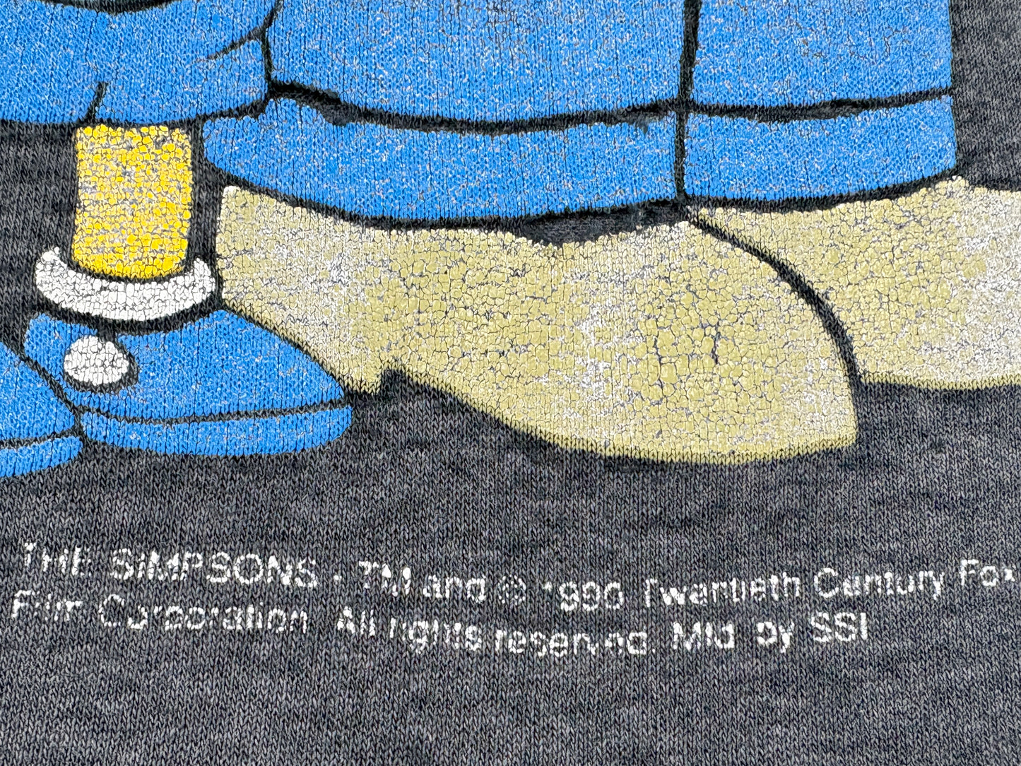 The Simpsons 'Like Father Like Son' Faded T-Shirt