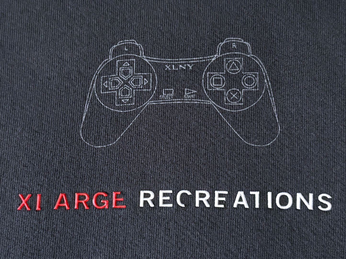 X-Large Recreations Playstation Controller Hoodie