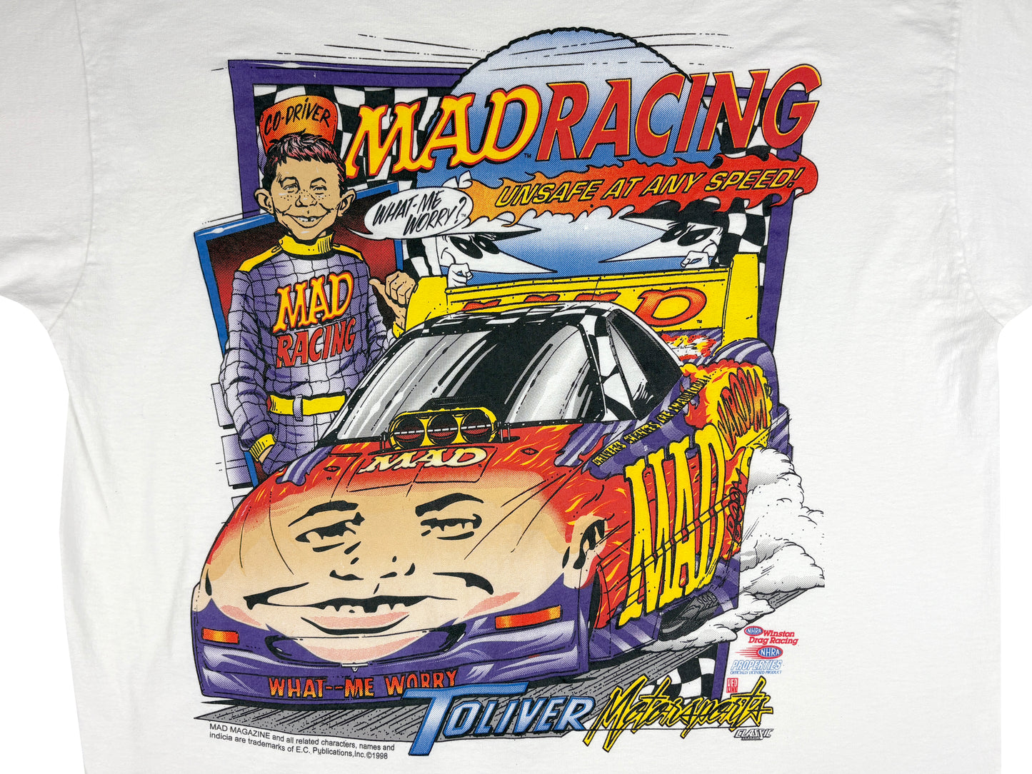 Mad Magazine Racing T-Shirt