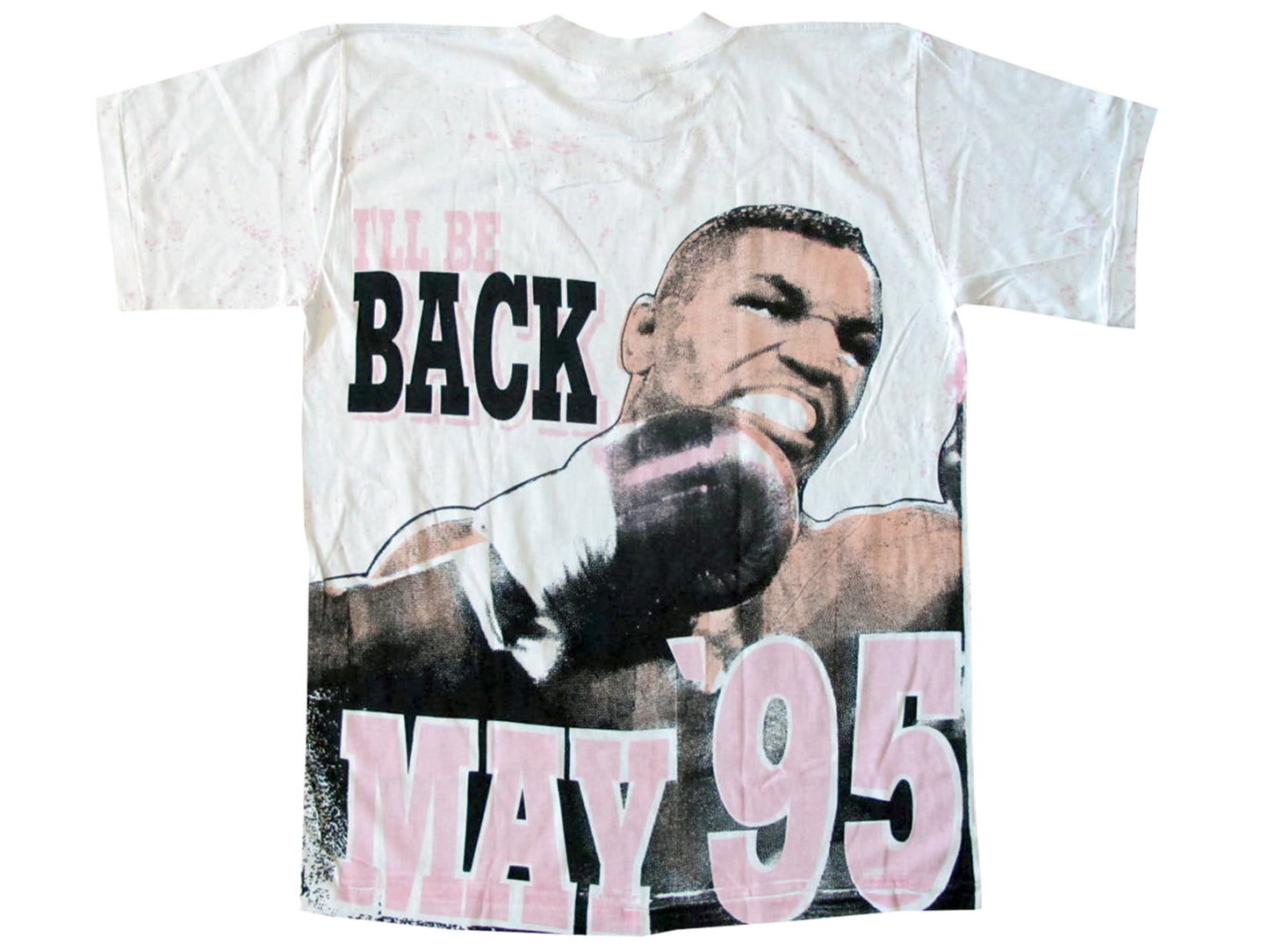 Mike Tyson 'I'll Be Back' May 1995 T-Shirt