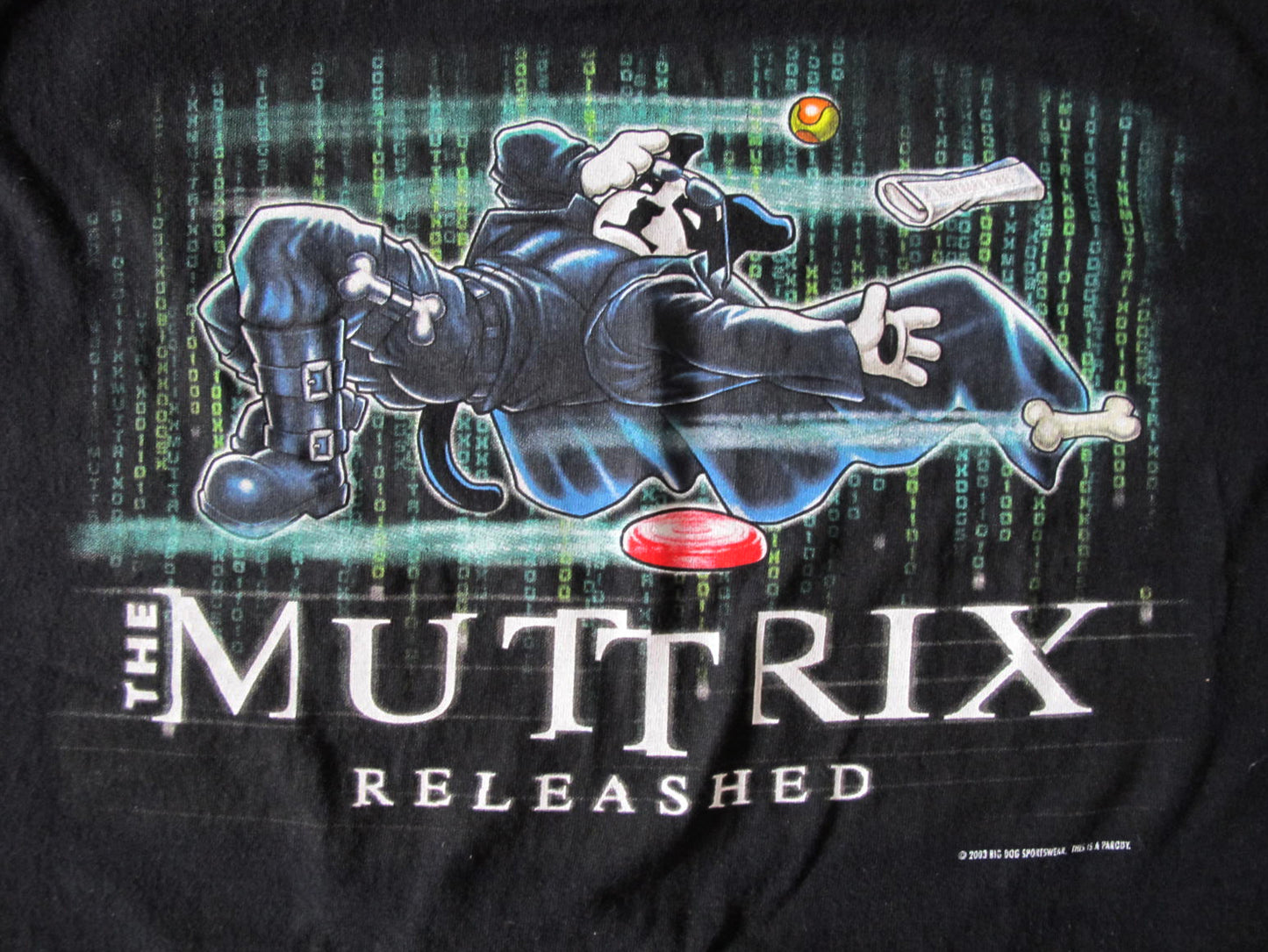 The Matrix Big Dogs Parody T-Shirt
