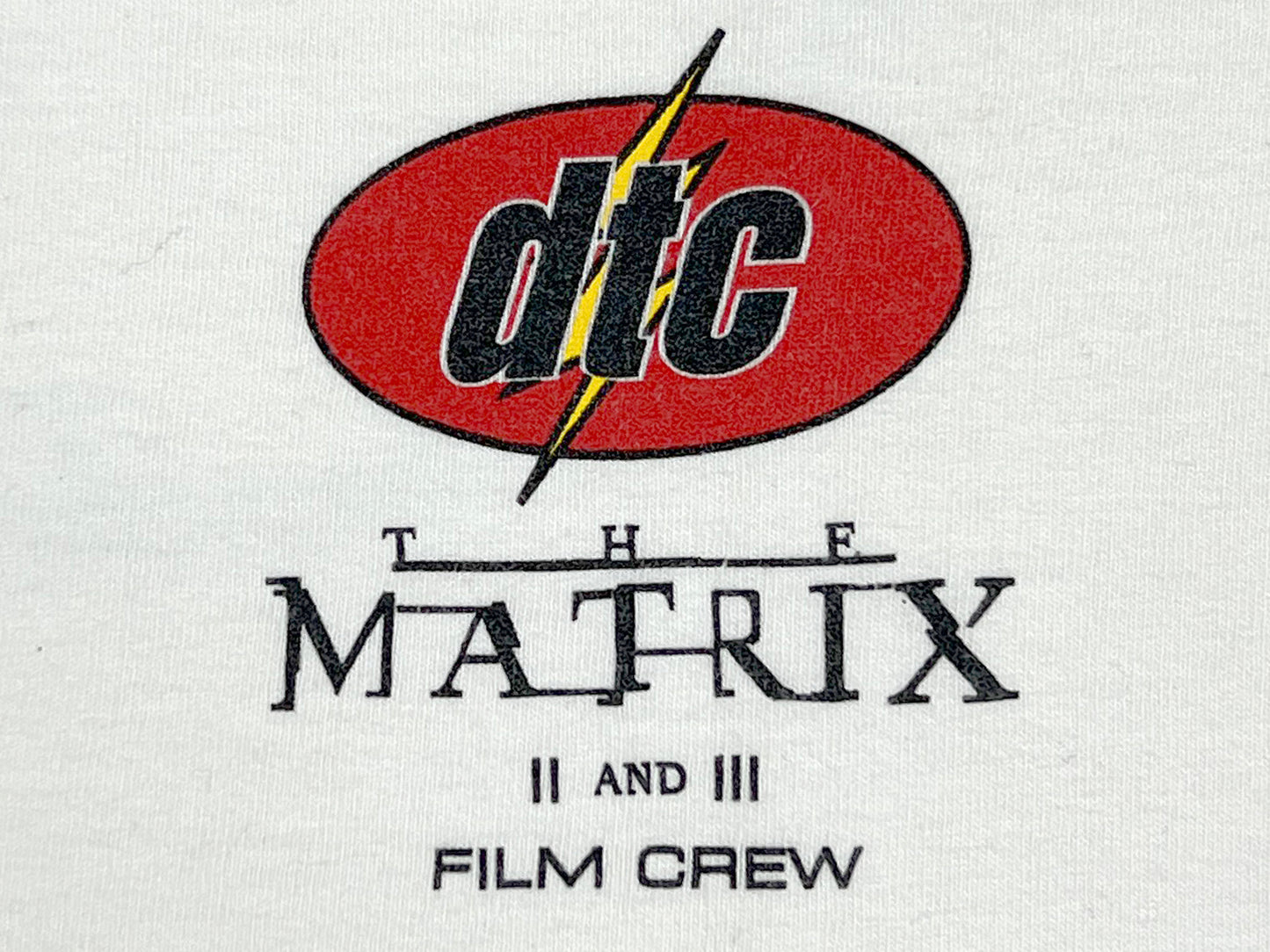The Matrix II & III Film Crew T-Shirt