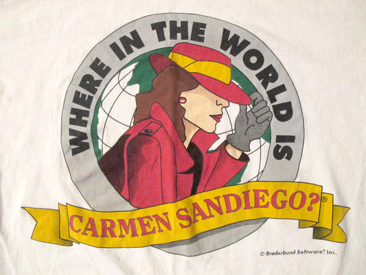 Where In The World Is Carmen San Diego T-Shirt