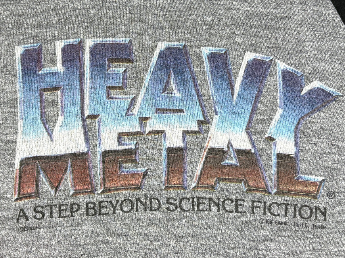 Heavy Metal Magazine A Step Beyond Raglan T-Shirt