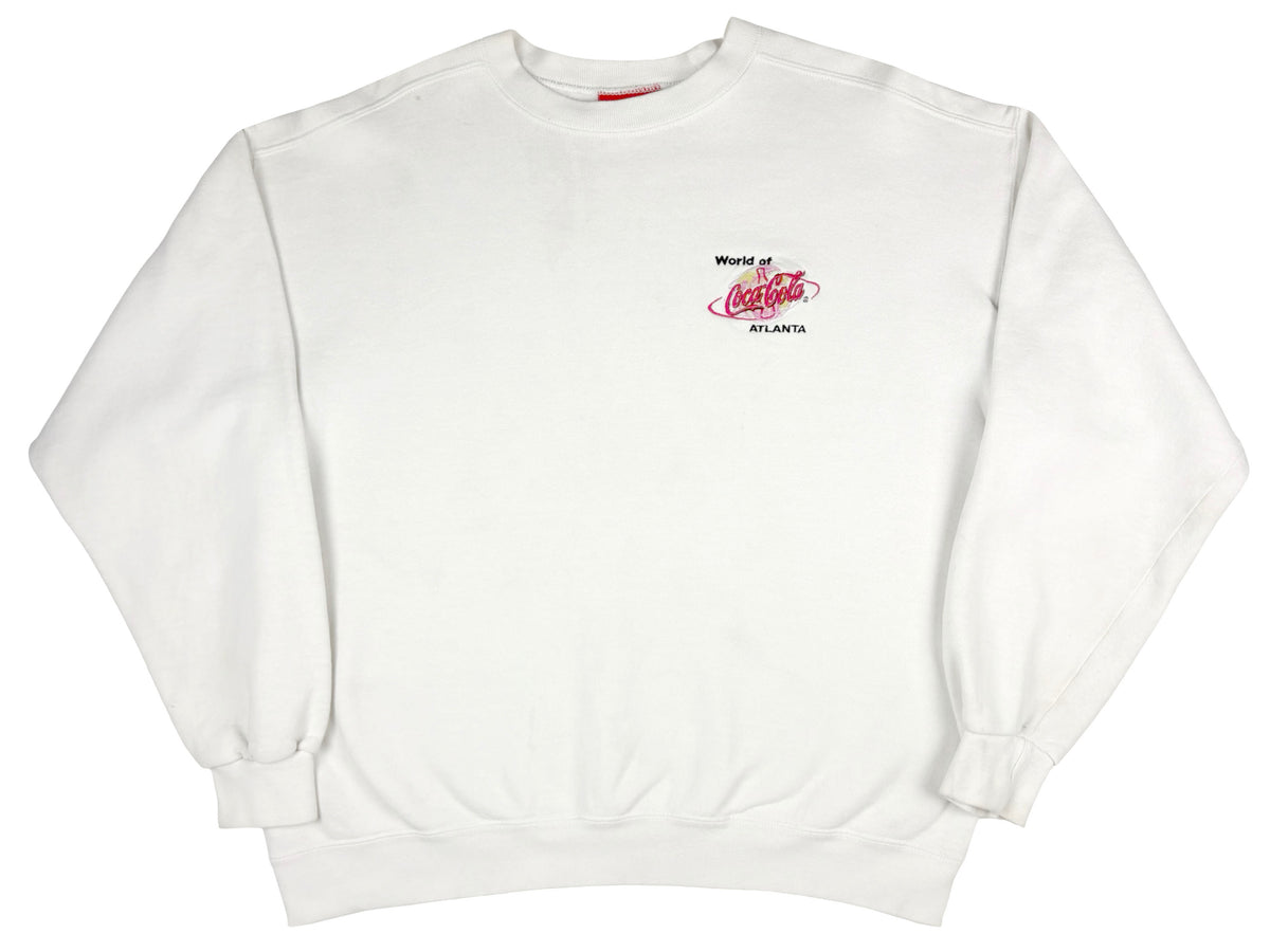Coca Cola Atlanta Embroidered Sweatshirt