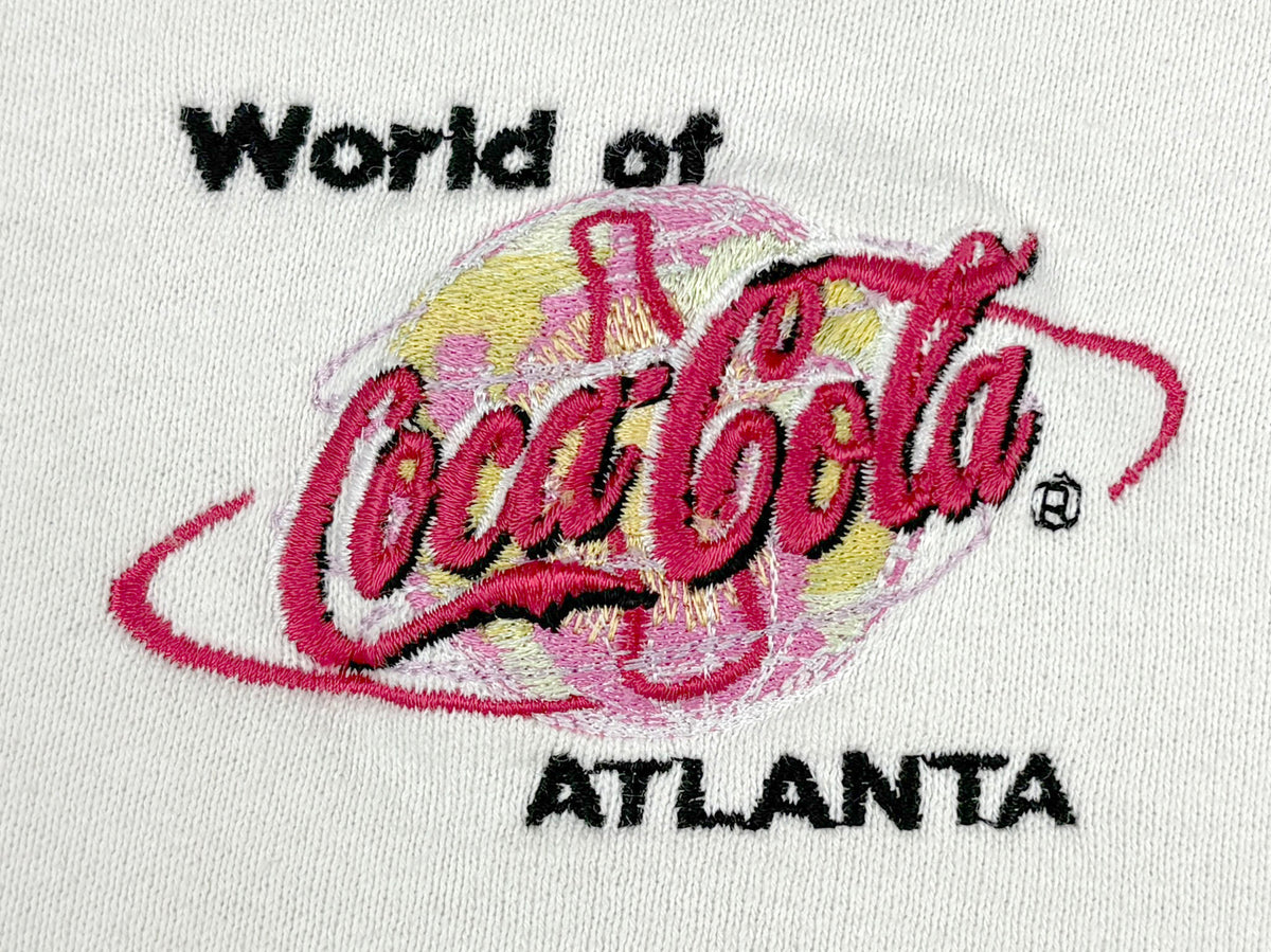 Coca Cola Atlanta Embroidered Sweatshirt