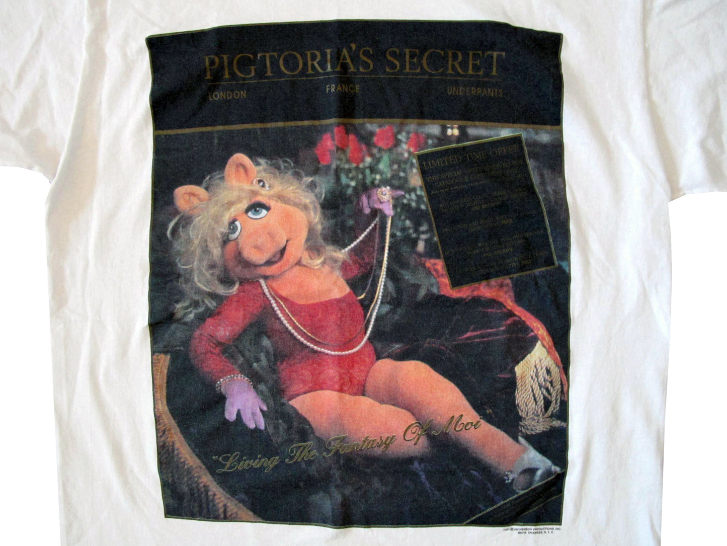 Miss Piggy Pigtoria's Secret T-Shirt