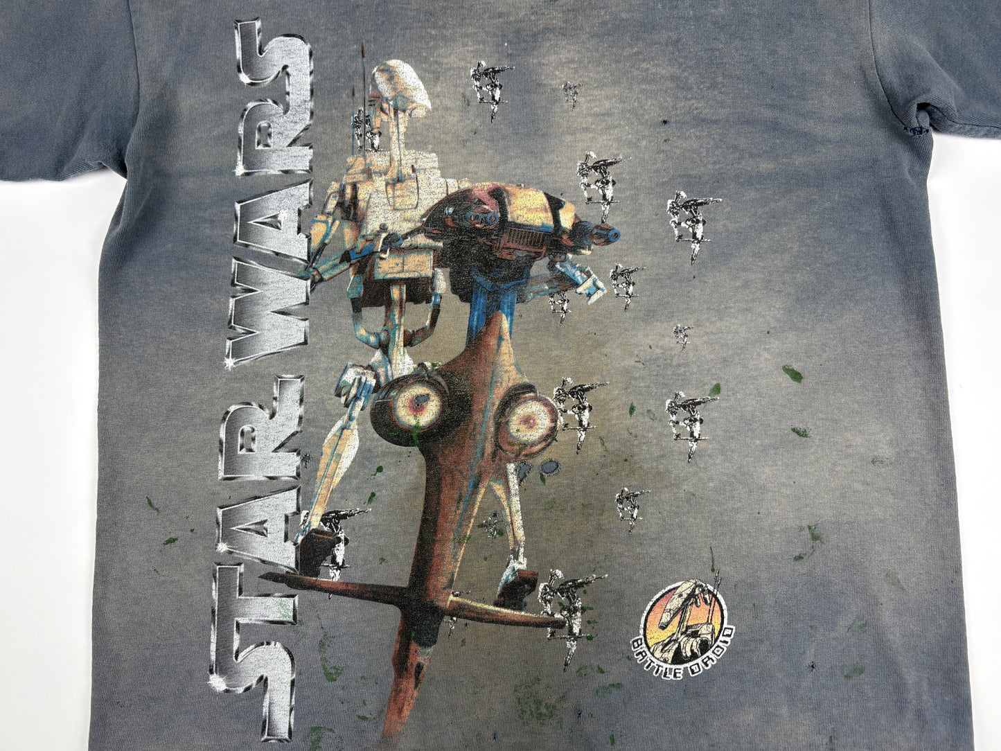 Star Wars Battle Droid Faded T-Shirt